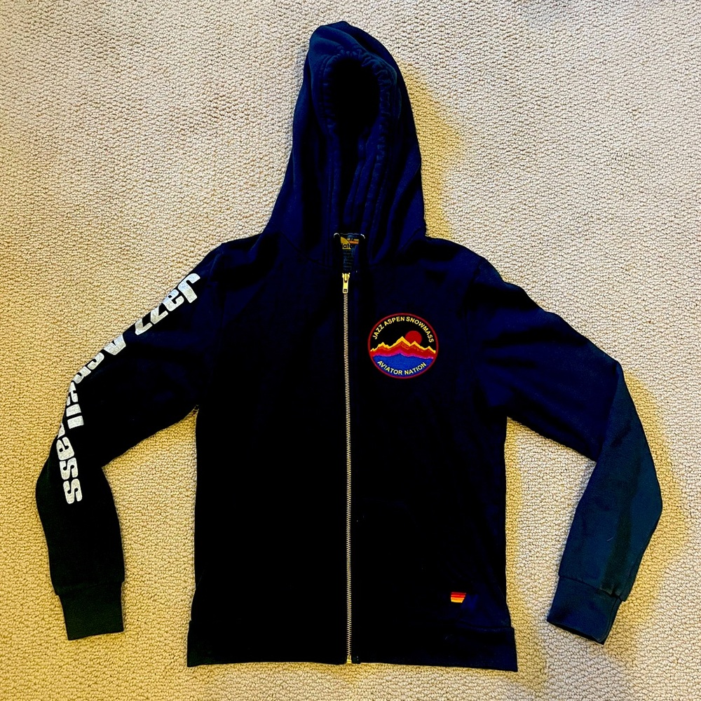 Aviator Nation Aspen Snowmass, zip up collaboration